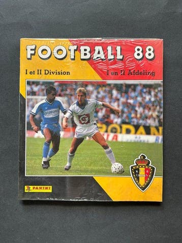 Panini Football 88 Belgium Factory seal (Empty album +, Nieuw