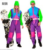 Neon Snowboarder Trainingspak | Apres Skipak Neon - M, Verzenden, Nieuw