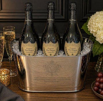 Champagne koeler - Aluminium, Staal