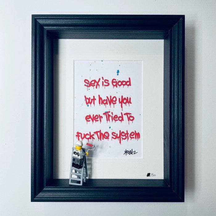 KRAM2 - Sex the System, Antiek en Kunst, Kunst | Designobjecten