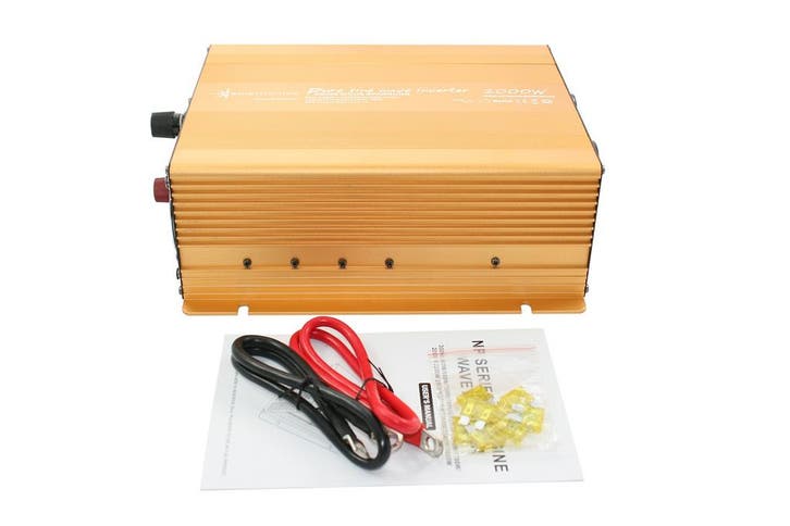 zuivere sinus omvormer 2000 W- 24 V naar 230 V, Caravans en Kamperen, Camper-accessoires, Nieuw, Ophalen of Verzenden