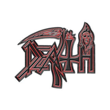 Death - Human Logo - ijzeren pin officiële merchandise, Ophalen of Verzenden, Nieuw, Kleding