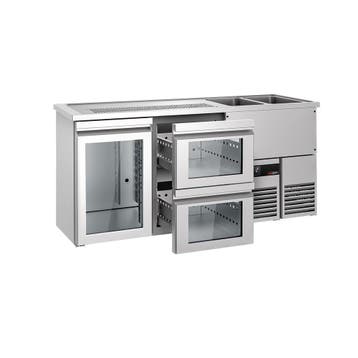 GGM Gastro | Bierkoeling PREMIUM - 1950x700mm - 1 glazen |, Verzenden, Nieuw in verpakking