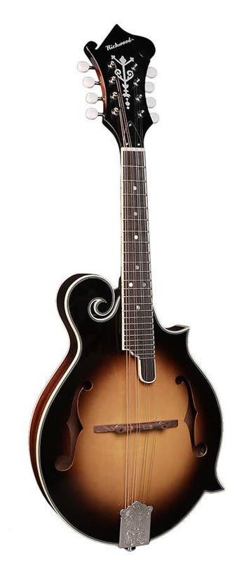 Richwood RMF-60-VS F-style Mandoline vintage sunburst, Verzenden, Nieuw