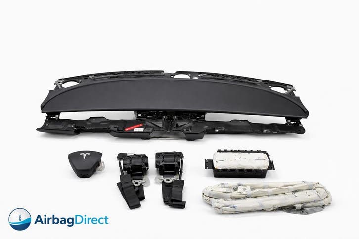 Airbag set – Dashboard Tesla Model 3 (2017-heden), Auto-onderdelen, Dashboard en Schakelaars, Gebruikt, 12 maanden garantie, Overige automerken