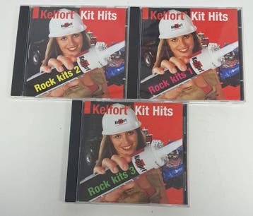 Kelfort Kit Hits - Rock Kits Vol. 1 t/m 3 CD, Verzenden, Nieuw in verpakking