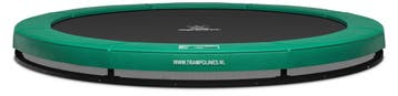 Ingraaf Trampoline Magic Circle Pro Groen 366 cm, Ophalen of Verzenden, Nieuw
