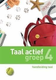 Taal Actief versie 4 Handleiding Taal groep 4, Verzenden, Nieuw