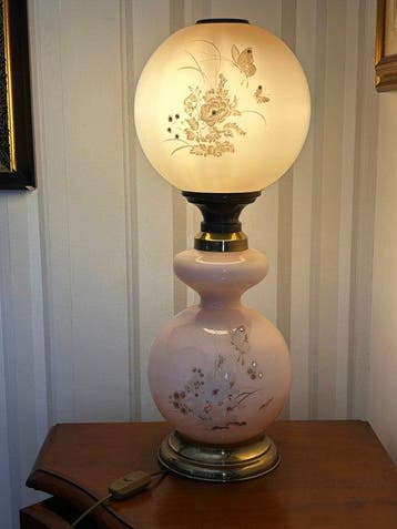 Maximilian - Globe tafellamp - Glas, Messing, Metaal - Weg