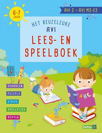 Het reuzeleuke AVI Lees- en speelboek (AVI 2 AVI M3-E3 6-7, Boeken, Verzenden, Gelezen, ZNU