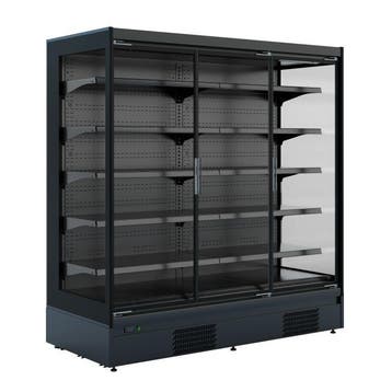 Wandkoeling | Zwart | B256/D88/H204 Combisteel, Verzenden, Nieuw in verpakking