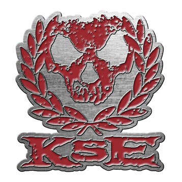 Killswitch Engage - Skull Wreath - pin officiële merchandise, Ophalen of Verzenden, Nieuw, Kleding