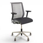 Steelcase Think bureaustoel, mesh rug, antraciet-alu, Overige plaatsen, Ophalen of Verzenden, Gebruikt, Stoel