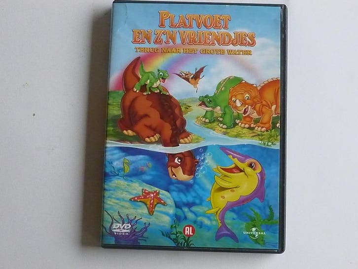 Platvoet en zn vriendjes - IX / Terug naar het grote water, Cd's en Dvd's, Dvd's | Kinderen en Jeugd, Zo goed als nieuw, Ophalen of Verzenden