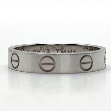 Cartier - Ring Platina - mini-liefde, Nieuw