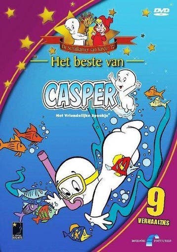 Het beste van Casper het vriendelijke spookje (dvd, Ophalen of Verzenden, Zo goed als nieuw