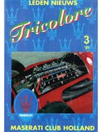1997-3 TRICOLORE, MASERATI CLUB HOLLAND MAGAZINE NEDERLANDS, Nieuw, Author