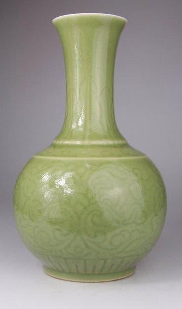 Vaas - Porselein - China - Chinees porseleinen vaas (Zonder, Antiek en Kunst