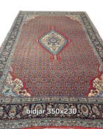 Groot Perzisch tapijt Bidjar wollen vloerkleed Iran, Huis en Inrichting, Stoffering | Tapijten en Kleden, Bruin, 200 cm of meer