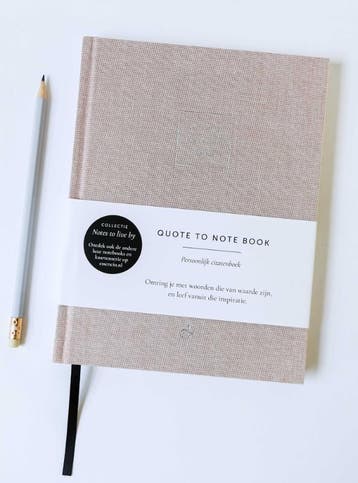 Quote To Note Book |  | Nieuw, Boeken, Ophalen of Verzenden, Nieuw