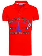 Canadian Peak Polo Kianni Rood, Verzenden, Nieuw, Rood