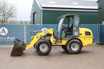 Veiling: Wiellader Weidemann WL48 Diesel 45kW 2013, Ophalen, Wiellader of Shovel