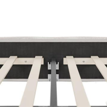 Gestoffeerd Bed Florence - 140x200cm - Crème, Verzenden, Nieuw