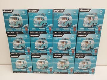 Playmobil - Speelgoedauto Volkswagen T1 Camper 12 pieces -