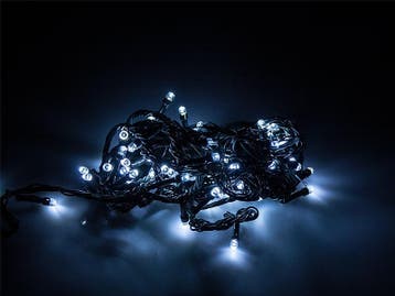 Kerstverlichting Koud Wit - 9.4 meter 100 LEDs - 7611, Ophalen of Verzenden, Nieuw