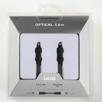 Vivanco Optical 5m hoogwaardige optische kabel digitaal, Verzenden, Nieuw