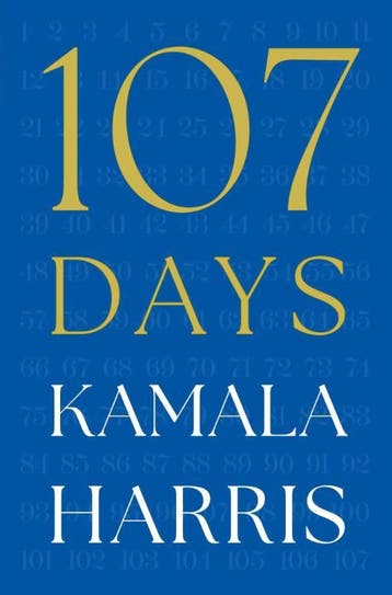 107 Days | Kamala Harris | Nieuw, Ophalen of Verzenden, Nieuw, Kamala Harris