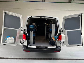 Volkswagen Transporter Automaat DSG Servicewagen 2.0 TDI 150, Automaat, Stof, Gebruikt, Euro 6