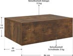 2dekans | Zwevend Nachtkastje - Houtkleur - Incl. Lade - Set, Ophalen of Verzenden, Zo goed als nieuw