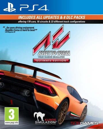 Assetto Corsa Ultimate Edition (Nieuw) (PS4 Games), Spelcomputers en Games, Ophalen of Verzenden, Nieuw
