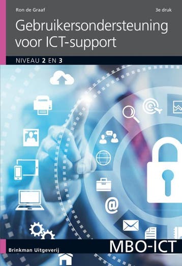 Gebruikersondersteuning voor ICT support / MBO-ICT, Verzenden, Zo goed als nieuw, Ron de Graaf