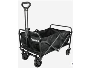 Veiling - Opvouwbare bolderkar 90kg 60l, Nieuw