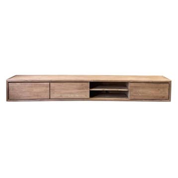 Hangend tv-meubel -  300 cm rechtsTV meubels, Ophalen of Verzenden, Nieuw