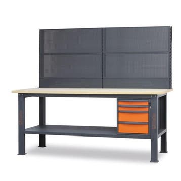 Beta C58BC Werkbank met 4 laden en panelen, Verzenden