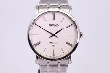 Seiko - Premier - Zonder minimumprijs - SKP395P1 | 7N39-0CA0, Nieuw