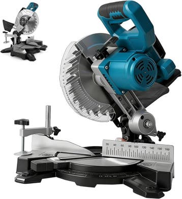 Precisie Afkortzaag 18V | 0-45 | 30% Korting, Doe-het-zelf en Verbouw, Gereedschap | Zaagmachines, Ayolofei, Nieuw, Ophalen of Verzenden