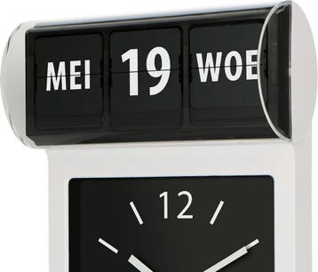 Dementieklok - Kalenderklok - Analoog - 30 cm - Fysic - FK80, Verzenden, Zo goed als nieuw