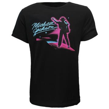 Michael Jackson King Of Pop Neon Dance T-Shirt, Verzenden, Nieuw