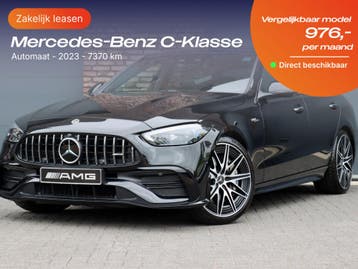 Mercedes-Benz C-Klasse | Zakelijk Leasen vanaf 196,- p/mnd, Nieuw, Financial lease, Lease, C-Klasse