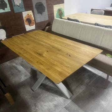 bert plantagie Eettafel Maxim - Ongebruikt, Overige materialen, 100 tot 150 cm, Ophalen of Verzenden, Zo goed als nieuw