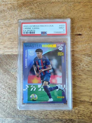 2023/24 Panini Megacracks Liga Lamine Yamal #423 Master, Verzamelen, Nieuw