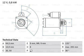 Startmotor / Starter FIAT ALBEA (1.2), Ophalen of Verzenden, Nieuw