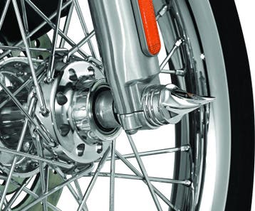 Kuryakyn Twisted Axle Caps Chrome, Ophalen of Verzenden