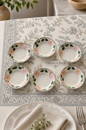 Villeroy & Boch - Bord (6) - Wild-Rose - Porselein