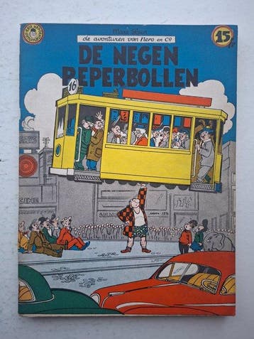 Nero 19a - De negen peperbollen - 1 Album - Eerste druk -, Nieuw