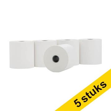 123inkt kassarol 57x54x12 thermo wit (5 stuks), Verzenden